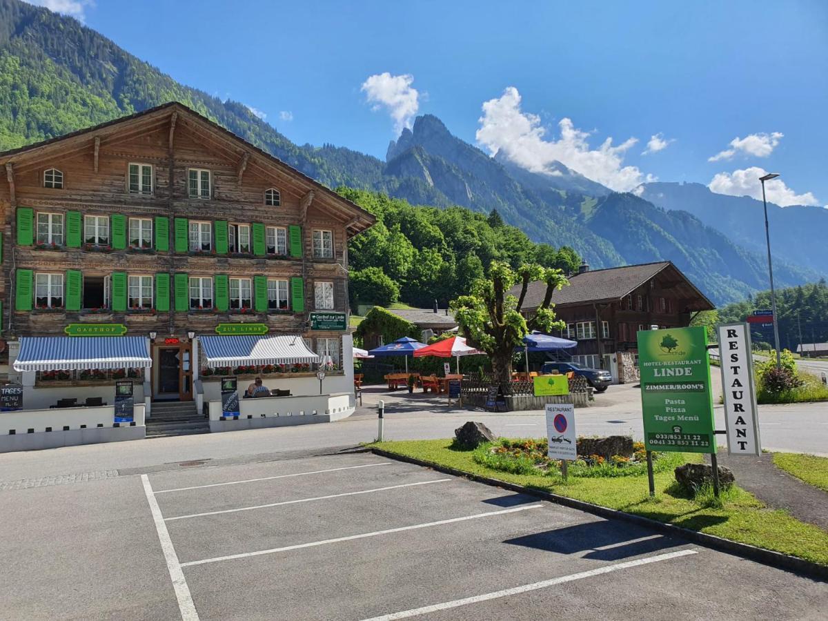 Hotel-Restaurant-Linde Gundlischwand Exteriör bild